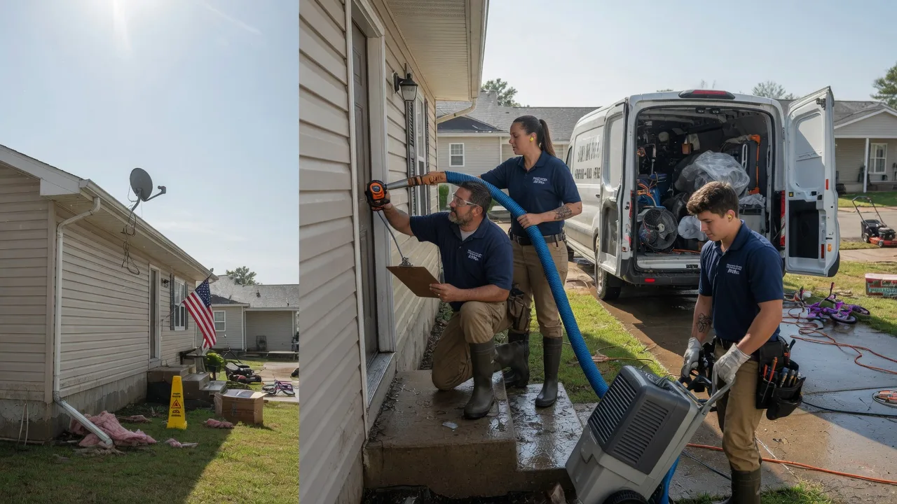Ceiling Water Damage Restoration in Mooresboro, NC near me